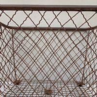 Miniatura dell'articolo Contenitori Cesta industriale in ferro vintage n.422