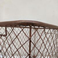 Miniatura dell'articolo Contenitori Cesta industriale in ferro vintage n.422