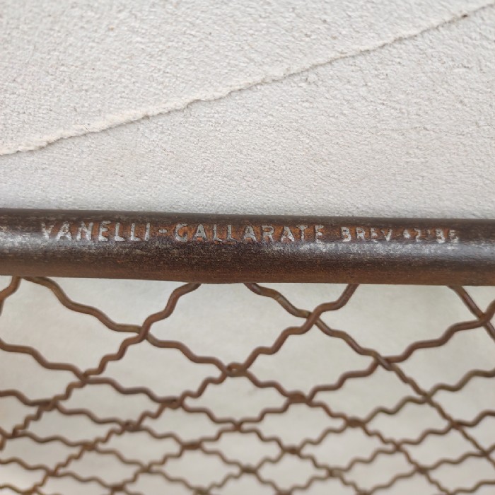 Immagine dell'articolo Contenitori Cesta industriale in ferro vintage n.422