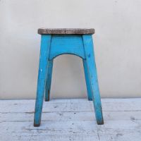 Miniatura dell'articolo Sgabello rurale vintage Sgabello rurale rustico vintage n.421