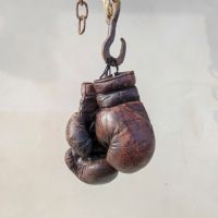 Ingrandisci l'immagine Miniatura dell'articolo Sport Guantoni da boxe vintage n.370