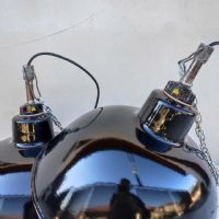 Miniatura dell'articolo LampadE industrialI a sospensione vintage LBL (coppia) - Oggetto n.173