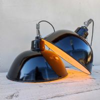 Miniatura dell'articolo LampadE industrialI a sospensione vintage LBL (coppia) - Oggetto n.173
