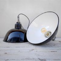 Miniatura dell'articolo LampadE industrialI a sospensione vintage LBL (coppia) - Oggetto n.173
