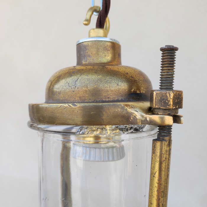 Passa il mouse sull'immagine per ingrandire Lampada navale General Electric Company UK vintage - foto 7