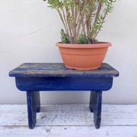 Miniatura dell'articolo Sgabello rurale vintage Sgabello rurale di campagna vintage n.439