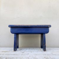 Miniatura dell'articolo Sgabello rurale vintage Sgabello rurale di campagna vintage n.439