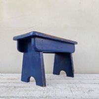 Miniatura dell'articolo Sgabello rurale vintage Sgabello rurale di campagna vintage n.439