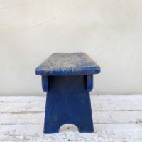 Miniatura dell'articolo Sgabello rurale vintage Sgabello rurale di campagna vintage n.439