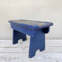 Miniatura dell'articolo Sgabello rurale vintage Sgabello rurale di campagna vintage n.439