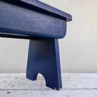 Miniatura dell'articolo Sgabello rurale vintage Sgabello rurale di campagna vintage n.439