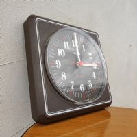 Ingrandisci l'immagine Miniatura dell'articolo Orologio di modernariato vintage Orologio da parete Philips vintage anni 80 n.336