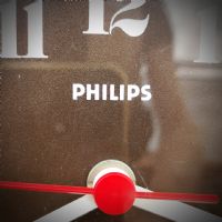 Ingrandisci l'immagine Miniatura dell'articolo Orologio di modernariato vintage Orologio da parete Philips vintage anni 80 n.336