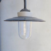 Ingrandisci l'immagine Lampada industriale vintage da parete ungherese D31 - miniatura 2