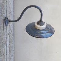 Ingrandisci l'immagine Lampada industriale vintage da parete ungherese D31 - miniatura 3