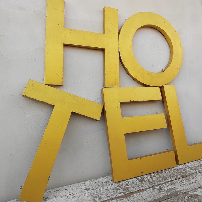 Insegna HOTEL vintage - foto 2