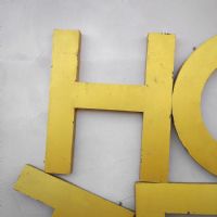 Insegna HOTEL vintage - miniatura 4