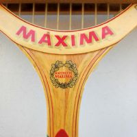 Miniatura dell'articolo Racchetta da tennis Maxima De luxe Vintage - Oggetto n.160