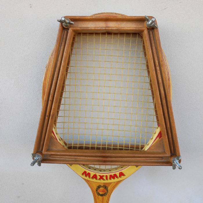 Miniatura dell'articolo Racchetta da tennis Maxima De luxe Vintage - Oggetto n.160