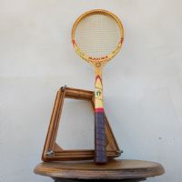 Miniatura dell'articolo Racchetta da tennis Maxima De luxe Vintage - Oggetto n.160