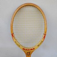 Miniatura dell'articolo Racchetta da tennis Maxima De luxe Vintage - Oggetto n.160