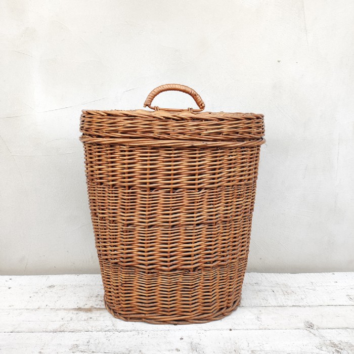 Immagine dell'articolo Contenitori Cesta in vimini vintage n.389