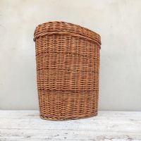 Miniatura dell'articolo Contenitori Cesta in vimini vintage n.389