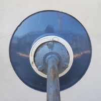 Ingrandisci l'immagine Lampada industriale vintage da parete ungherese D23,5 - miniatura 5