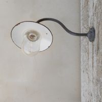 Ingrandisci l'immagine Lampada industriale vintage da parete ungherese D23,5 - miniatura 12