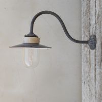Ingrandisci l'immagine Lampada industriale vintage da parete ungherese D23,5 - miniatura 11