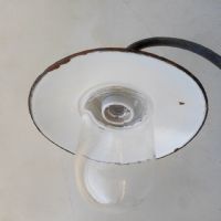 Ingrandisci l'immagine Lampada industriale vintage da parete ungherese D23,5 - miniatura 13