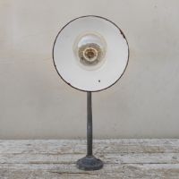 Ingrandisci l'immagine Lampada industriale vintage da parete ungherese D23,5 - miniatura 6