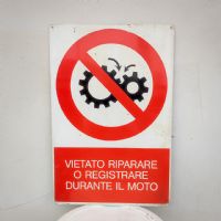 Miniatura dell'articolo Cartello industriale di sicurezza vintage - Oggetto n.110