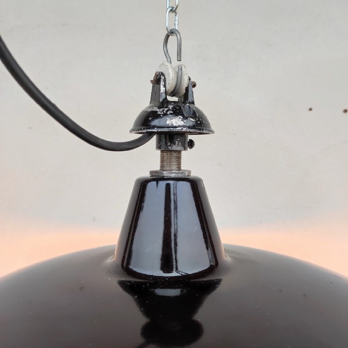 Miniatura dell'articolo Lampada industriale a sospensione vintage - Oggetto n.221