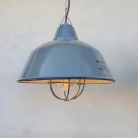 Miniatura dell'articolo Lampada industriale a sospensione Lampada industriale a sospensione Ungherese vintage D36 n.423