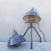 Miniatura dell'articolo Lampada industriale a sospensione Lampada industriale a sospensione Ungherese vintage D36 n.423