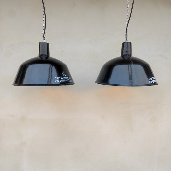 Immagine dell'articolo Lampada industriale a sospensione Lampada industriale a sospensione vintage EMAX D36 n.30