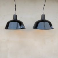 Miniatura dell'articolo Lampada industriale a sospensione Lampada industriale a sospensione vintage EMAX D36 n.30