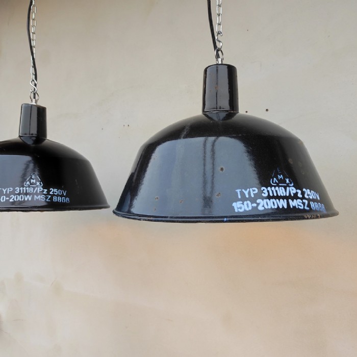Immagine dell'articolo Lampada industriale a sospensione Lampada industriale a sospensione vintage EMAX D36 n.30