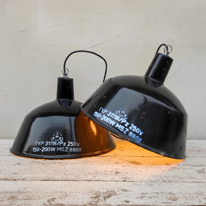 Immagine dell'articolo Lampada industriale a sospensione Lampada industriale a sospensione vintage EMAX D36 n.30