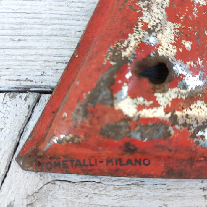 Immagine dell'articolo Cartello segnaletico Cartello segnaletico di pericolo di morte ENPI vintage  n.441