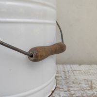Ingrandisci l'immagine Secchiello smaltato con manico vintage - miniatura 7