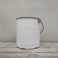 Ingrandisci l'immagine Secchiello smaltato con manico vintage - miniatura 4