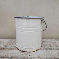 Ingrandisci l'immagine Secchiello smaltato con manico vintage - miniatura 5