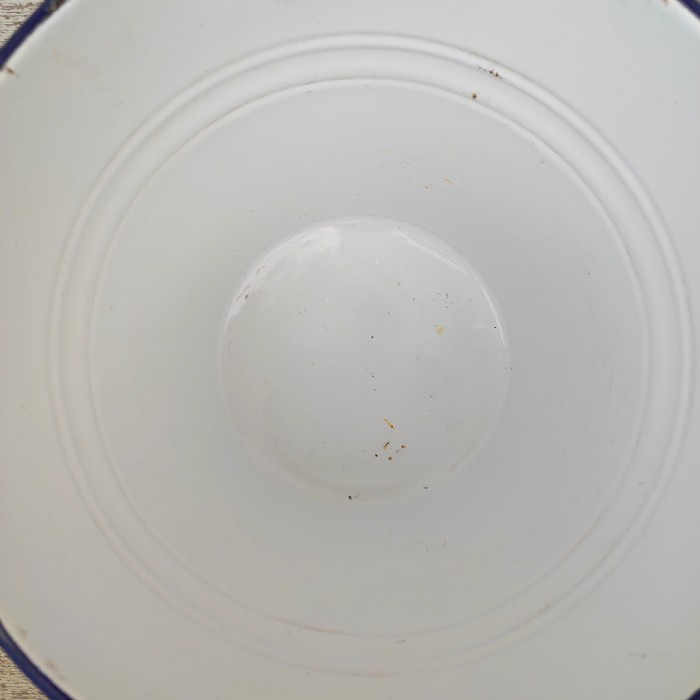 Passa il mouse sull'immagine per ingrandire Secchiello smaltato con manico vintage - foto 7