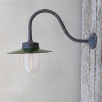 Ingrandisci l'immagine Lampada industriale da parete ungherese vintage D24 - miniatura 12