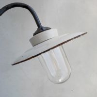Ingrandisci l'immagine Lampada industriale vintage da parete ungherese D30,5 - miniatura 2