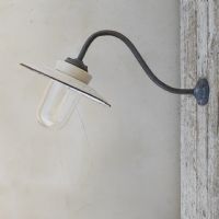 Ingrandisci l'immagine Lampada industriale vintage da parete ungherese D30,5 - miniatura 10