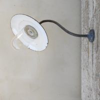 Ingrandisci l'immagine Lampada industriale vintage da parete ungherese D30,5 - miniatura 12