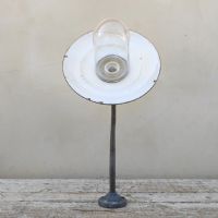 Ingrandisci l'immagine Lampada industriale vintage da parete ungherese D30,5 - miniatura 15